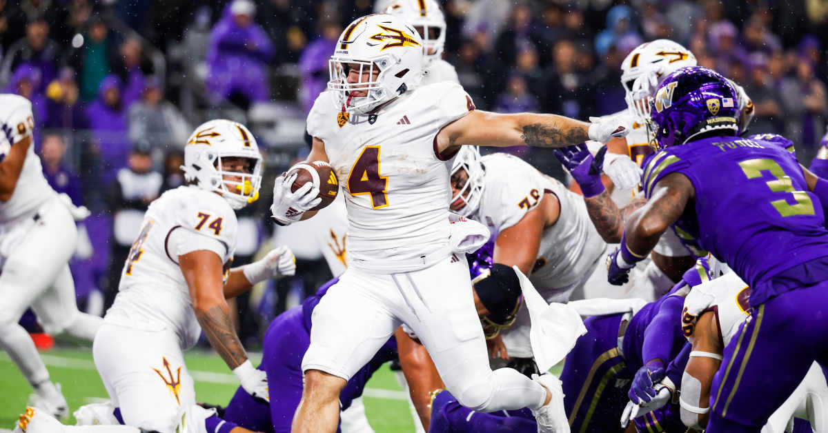 College Football Rankings Week 8 76 to 100 including Arizona State