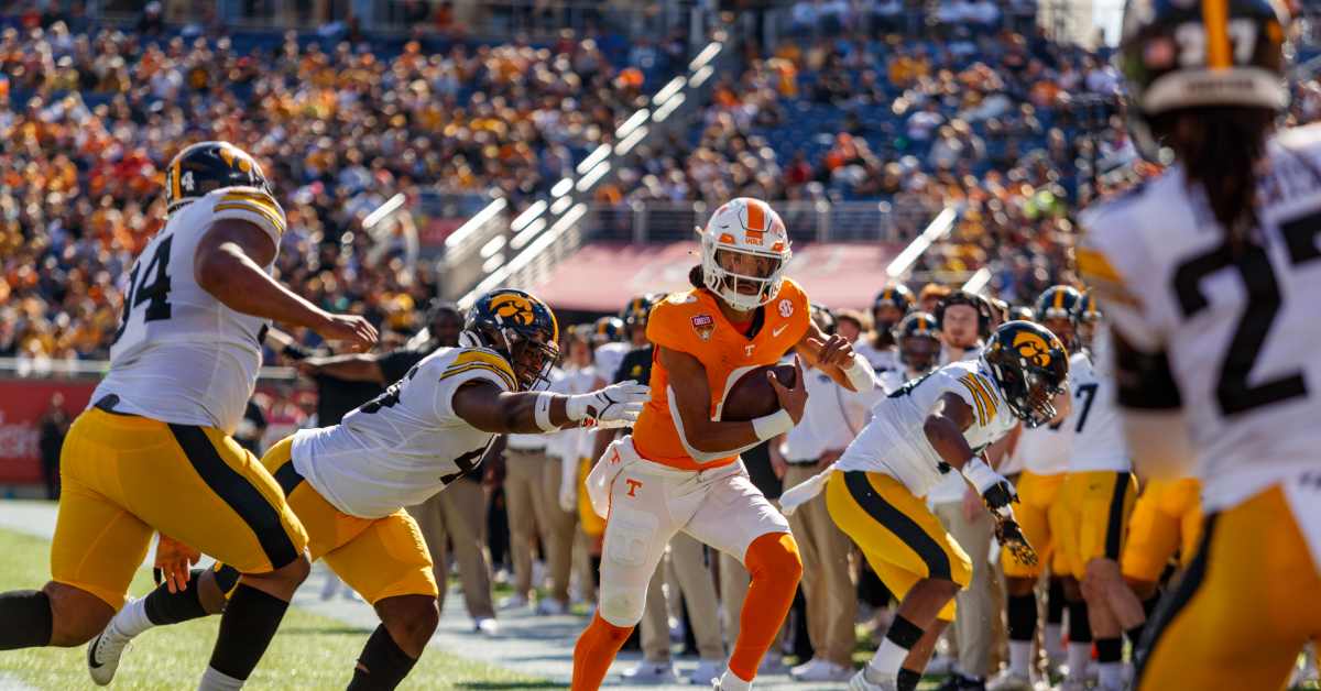 CheezIt Citrus Bowl Recap Tennessee vs Iowa, Final Score, What
