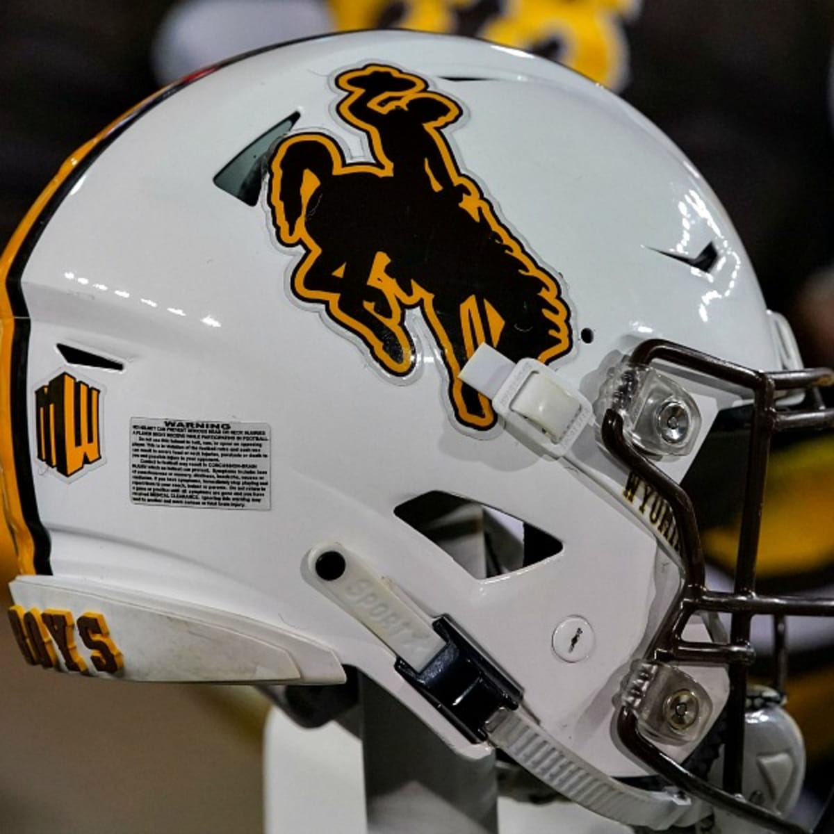 WYOMING COWBOYS Football Helmet