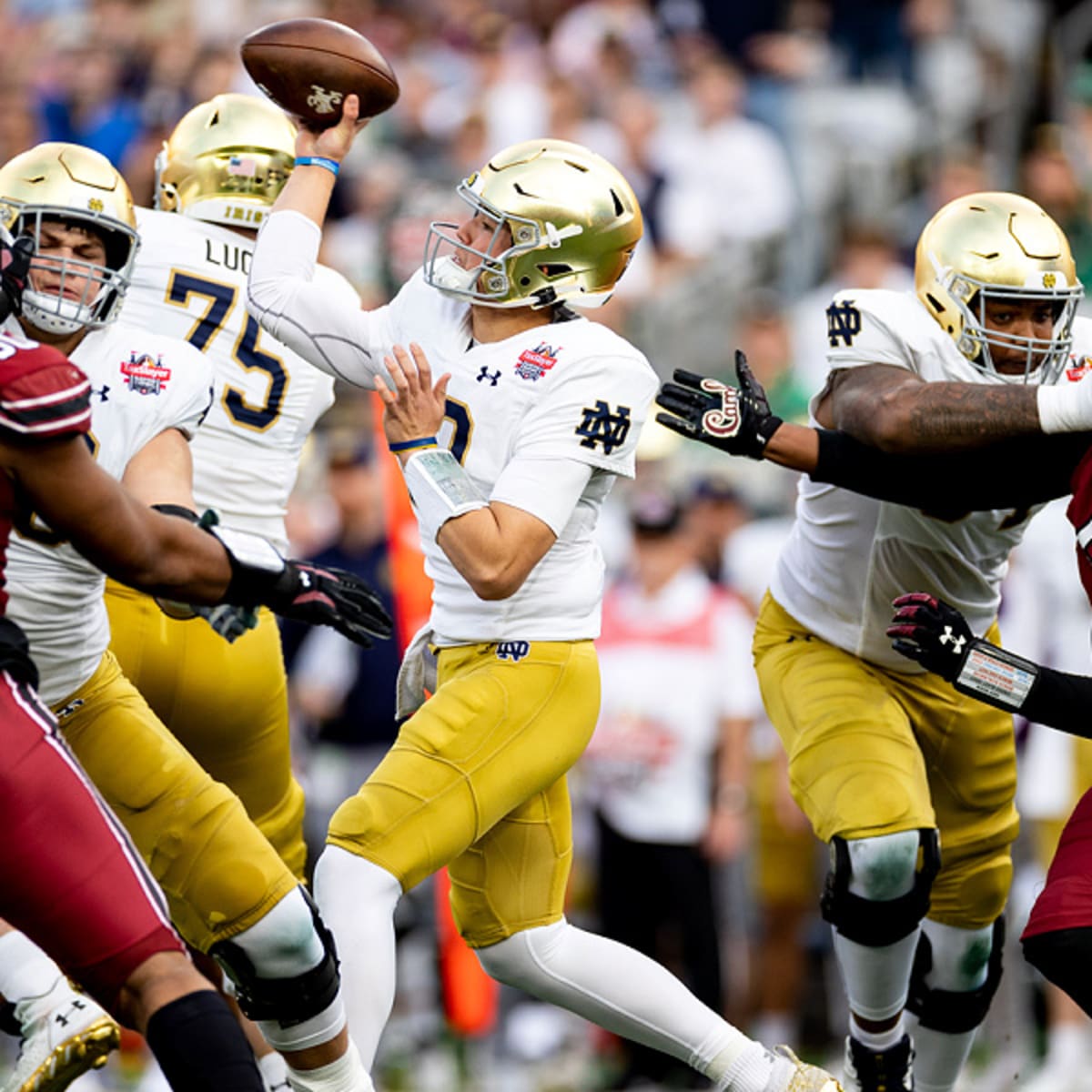 Notre Dame 45, South Carolina 38 TaxSlayer Gator Bowl What