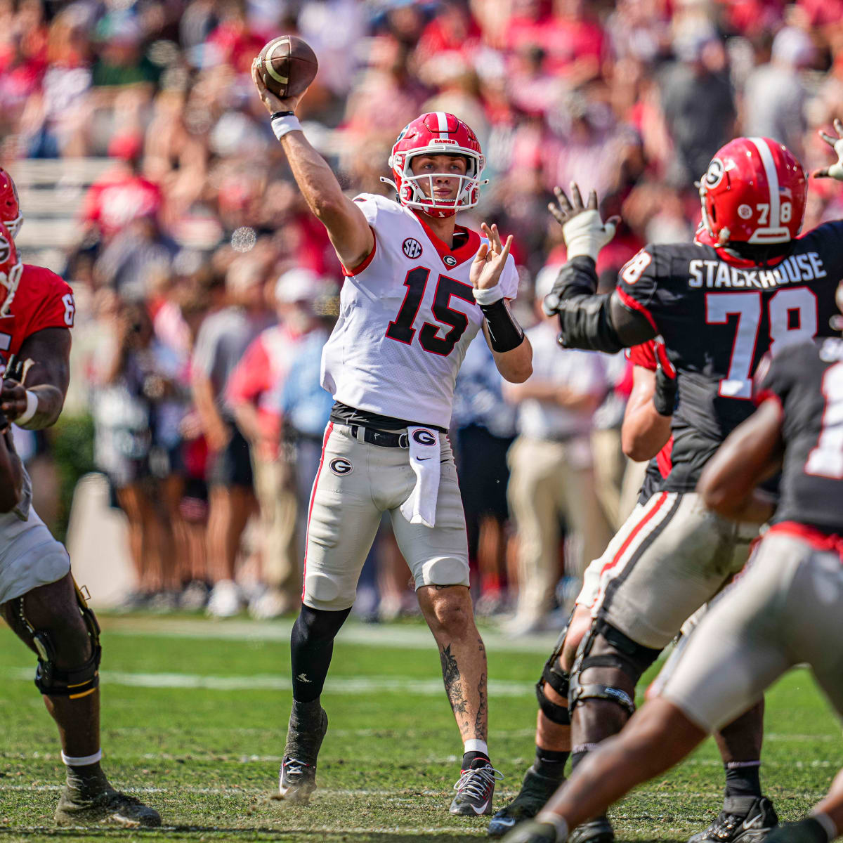 Georgia, Michigan, Ohio State top college football preseason AP