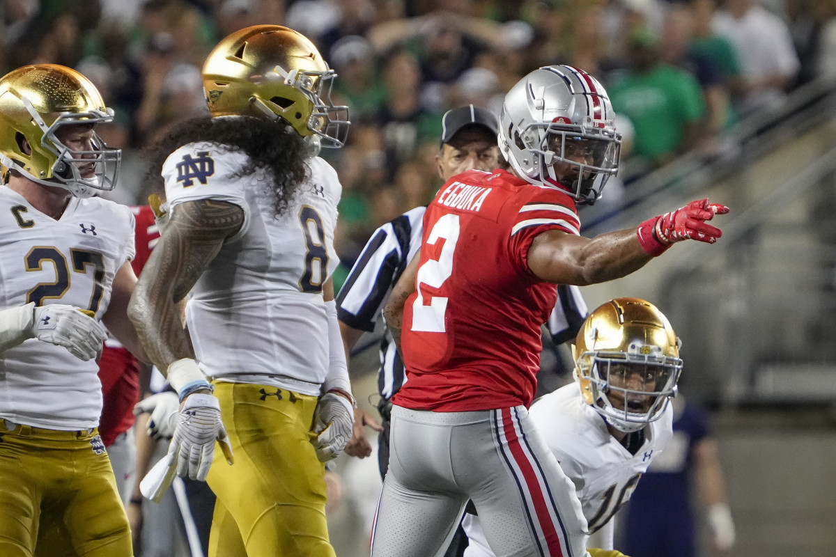 College football scores and updates: Ohio State vs. Notre Dame, Iowa vs.  Penn State, and more 