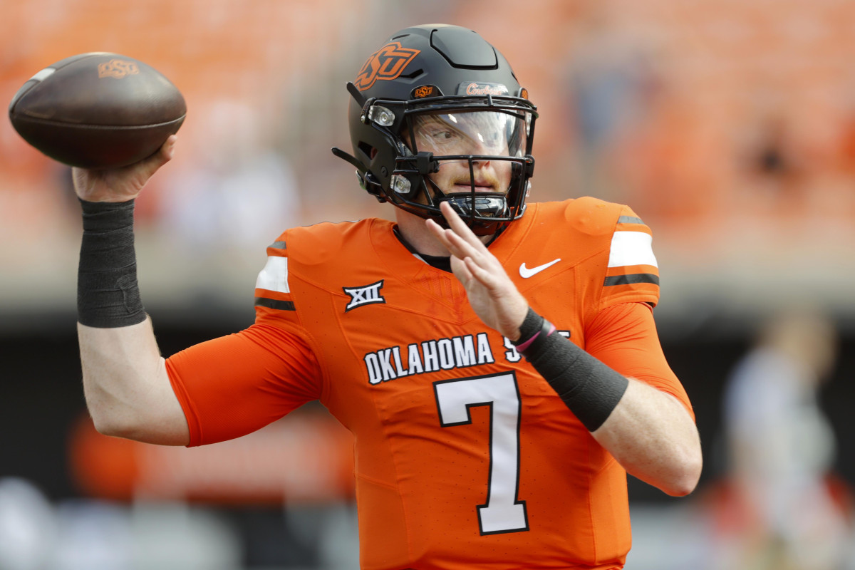 Kansas Vs Oklahoma State Prediction Game Preview College Football News College Football 