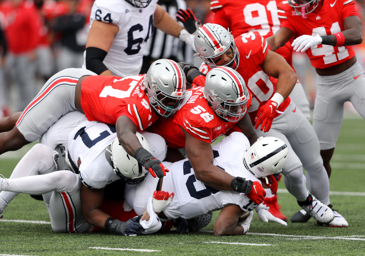 Ohio State defense flexes on Penn State as OSU becomes No. 1 team