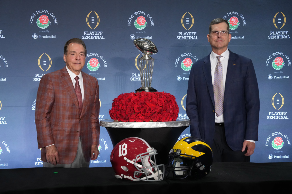 Michigan Vs Alabama: College Football Playoff Rose Bowl What Will ...