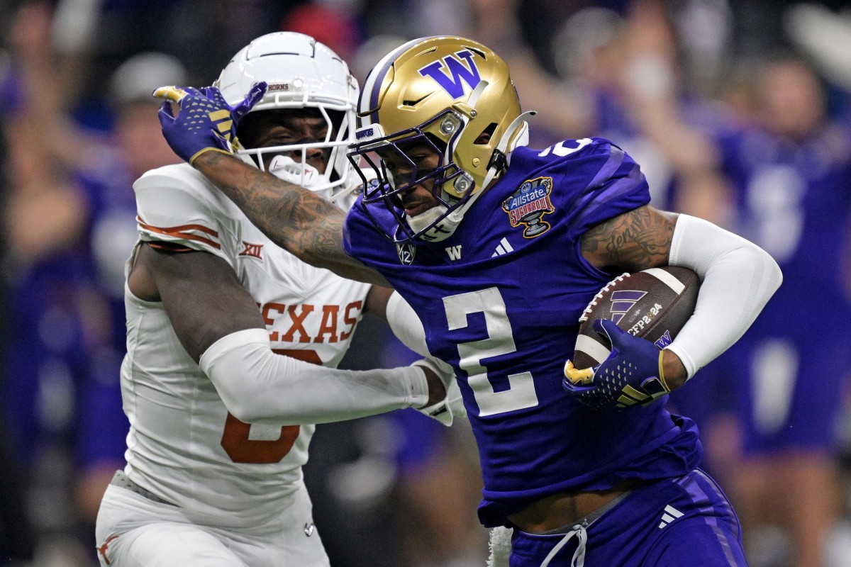 Texas Vs Washington 2nd Quarter: College Football Playoff Sugar Bowl ...