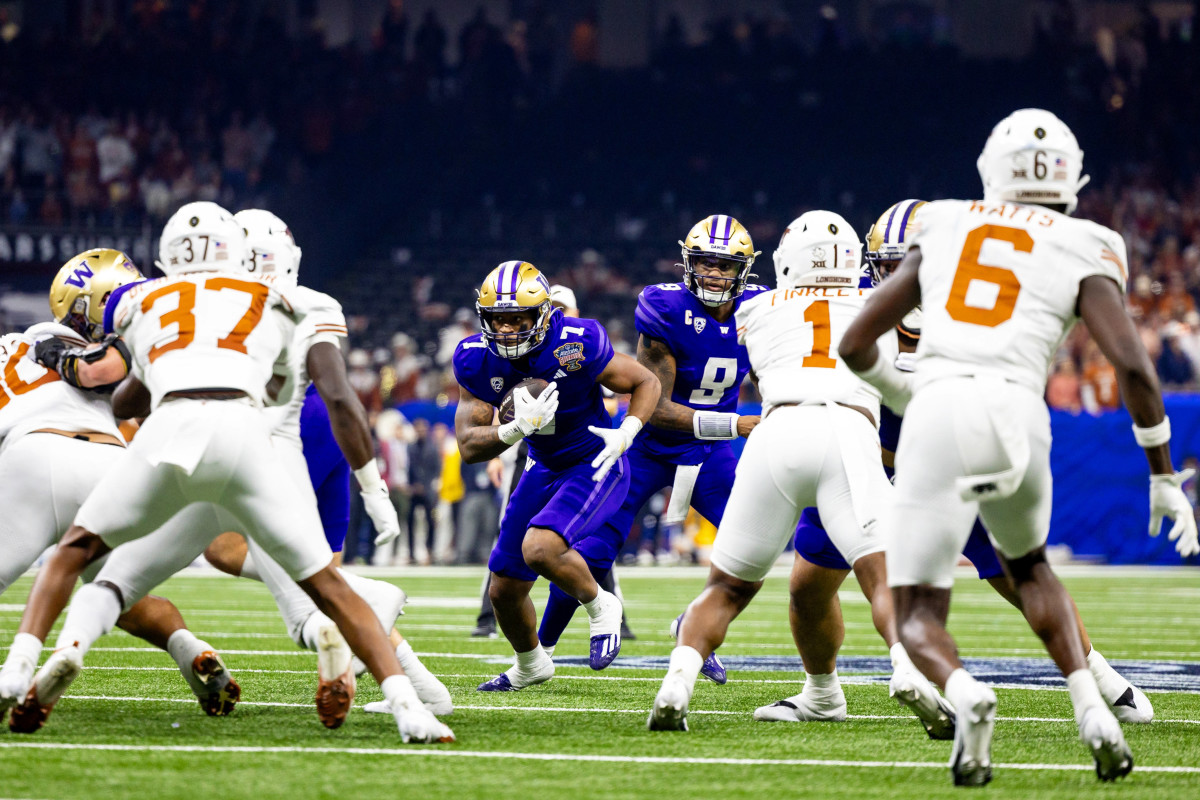 Texas vs Washington 3rd Quarter College Football Playoff Sugar Bowl