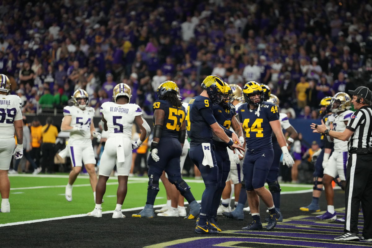 Michigan Vs Washington College Football Playoff National Championship 