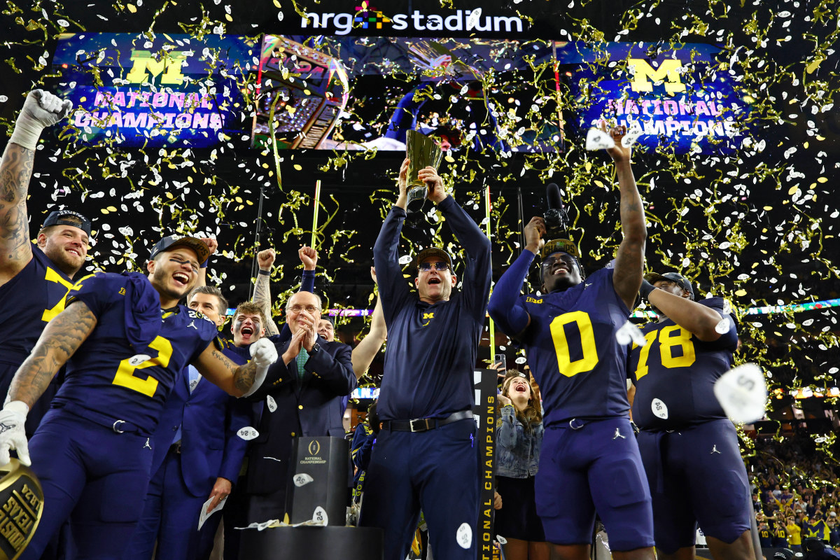 Michigan Wins The National Championship Over Washington Reaction